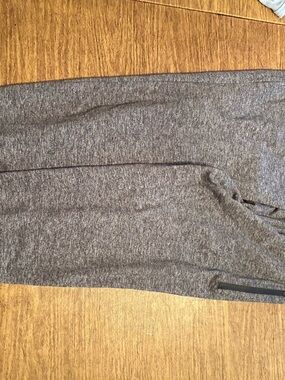 Men's Heather Gray Performance Jogger Sweatpants